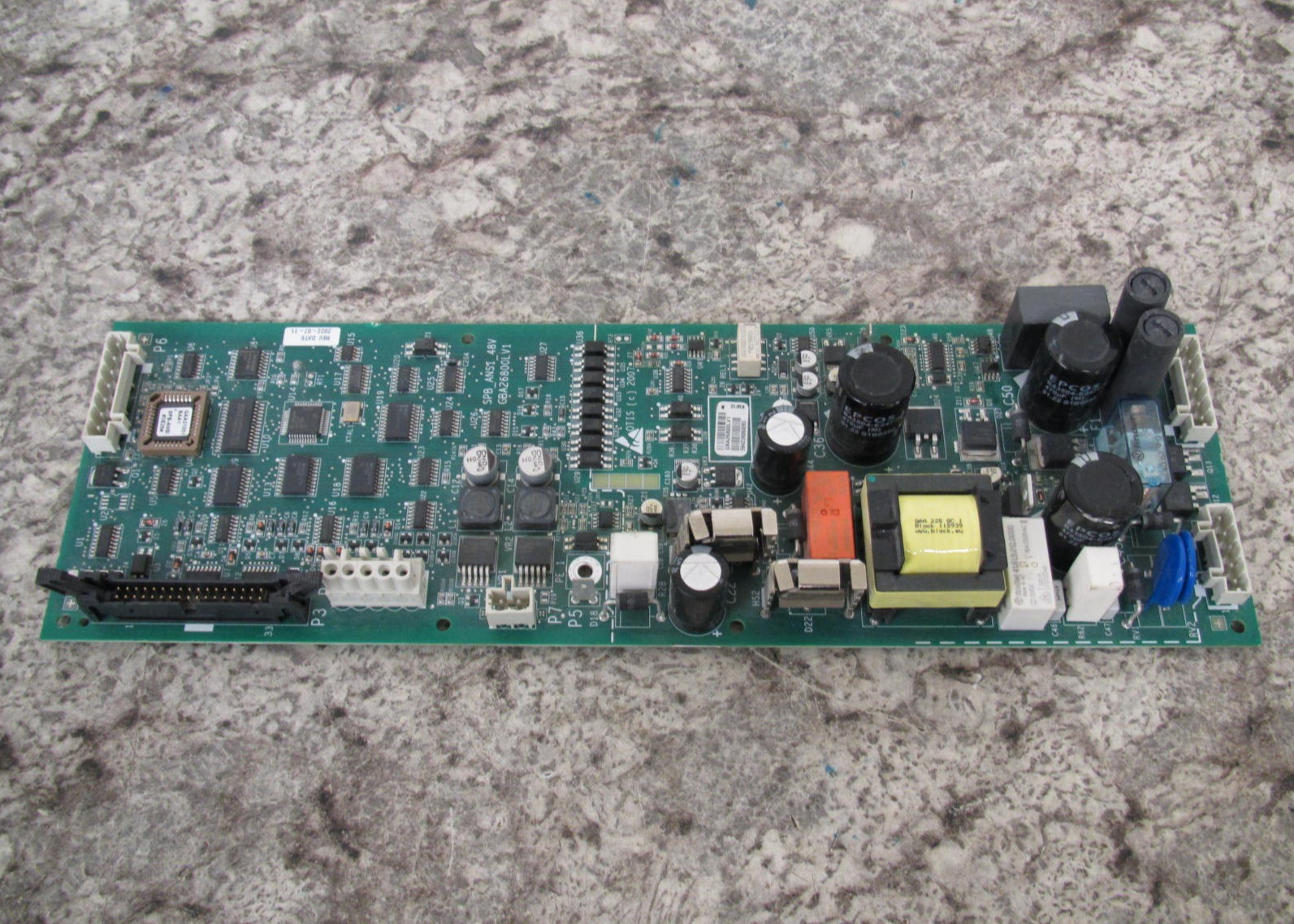 Otis GBA26800LV1 Elevator SPB Service Panel Operational Board Used Free Shipping