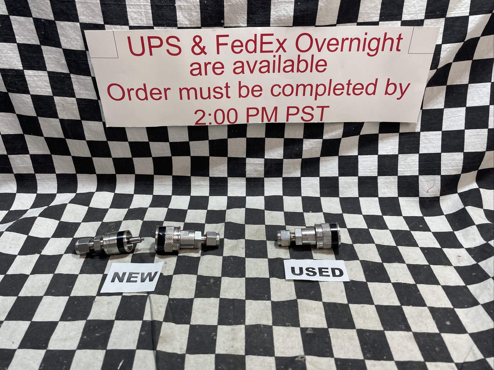 SWAGELOK SS-QC4-D-400K1 & SS-QC4-B-400K1, Quick Connect 1/4″, LOT OF 3#1222P6