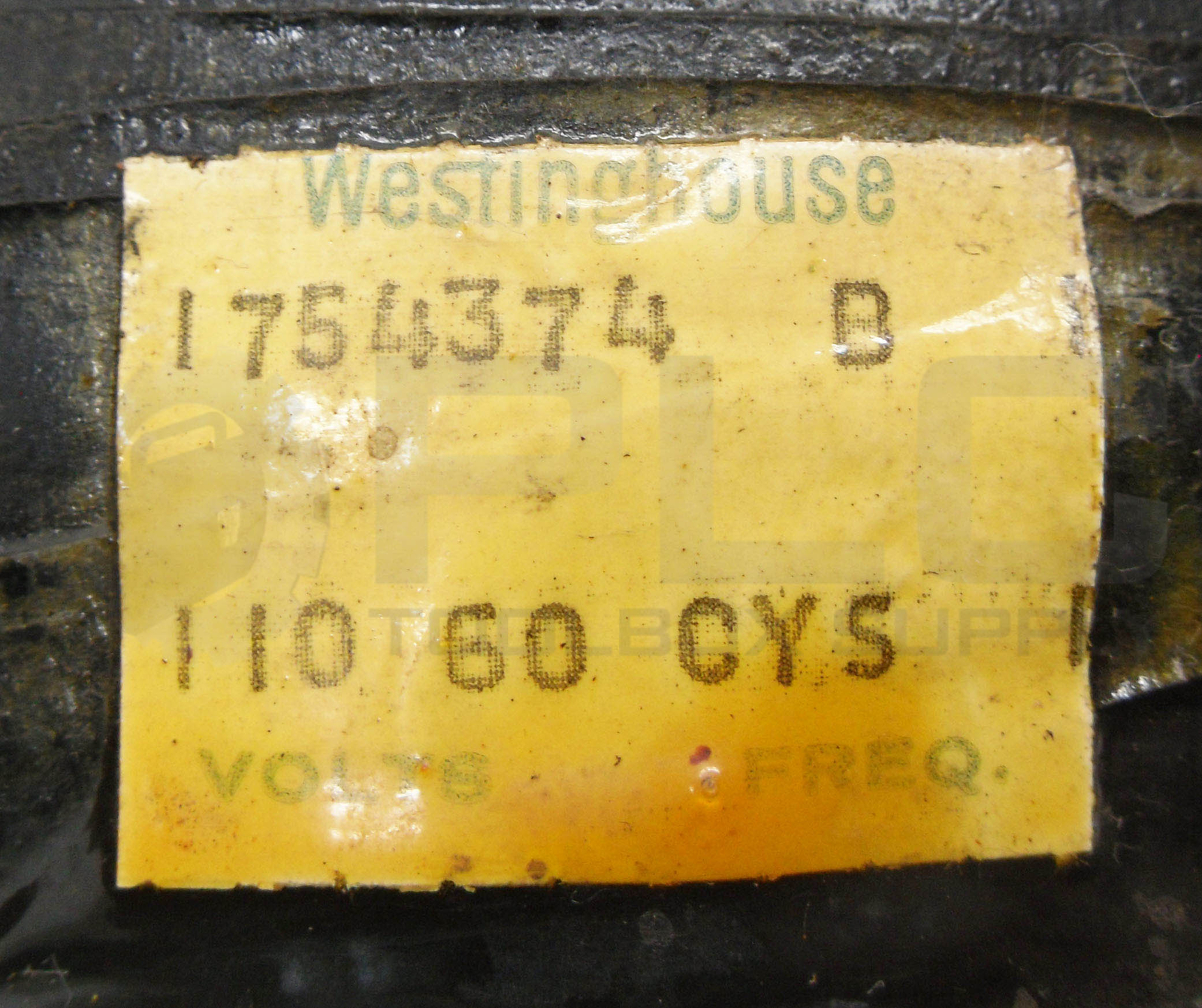 WESTINGHOUSE 1754374 B COIL 110V 60HZ