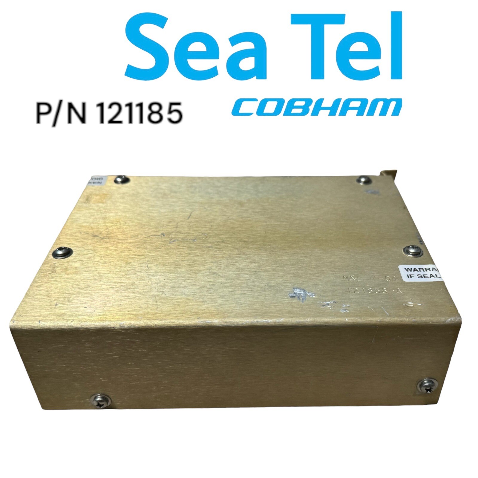 Sea Tel P/N 121185 Replacement PCU kit for SeaTel 4003A, 6003A, and 6004 -Yellow