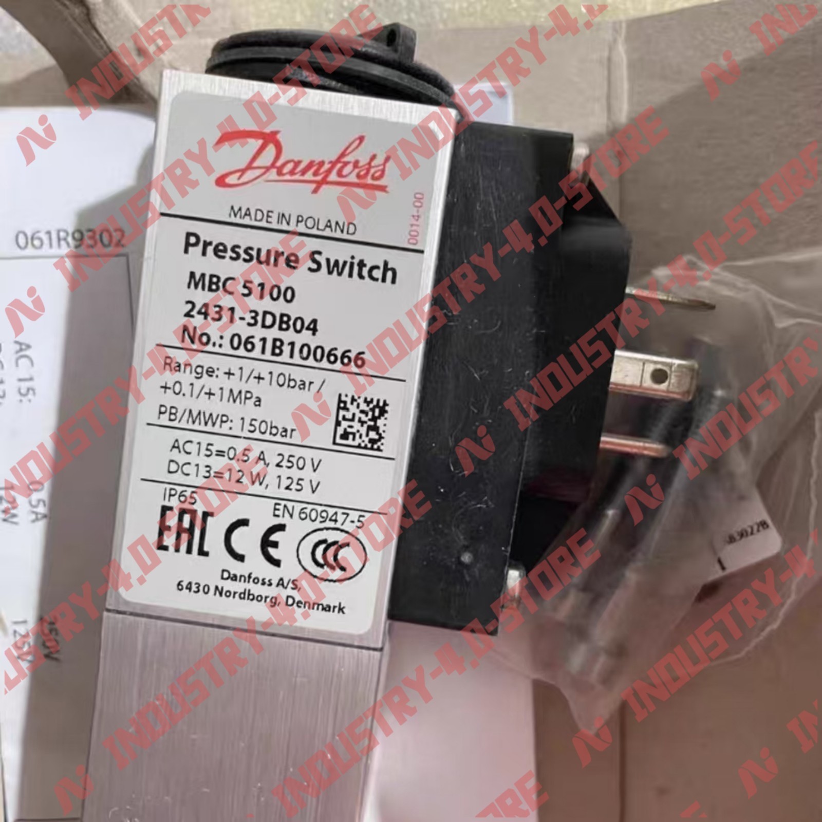 Danfoss 061B100666 MBC5100 Pressure Sensor#1pcs new in box