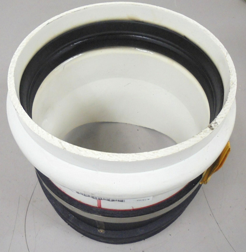 Inserta Tee 6P358AC24 Sewer Line Connector 6″ PVC to 8″ AC