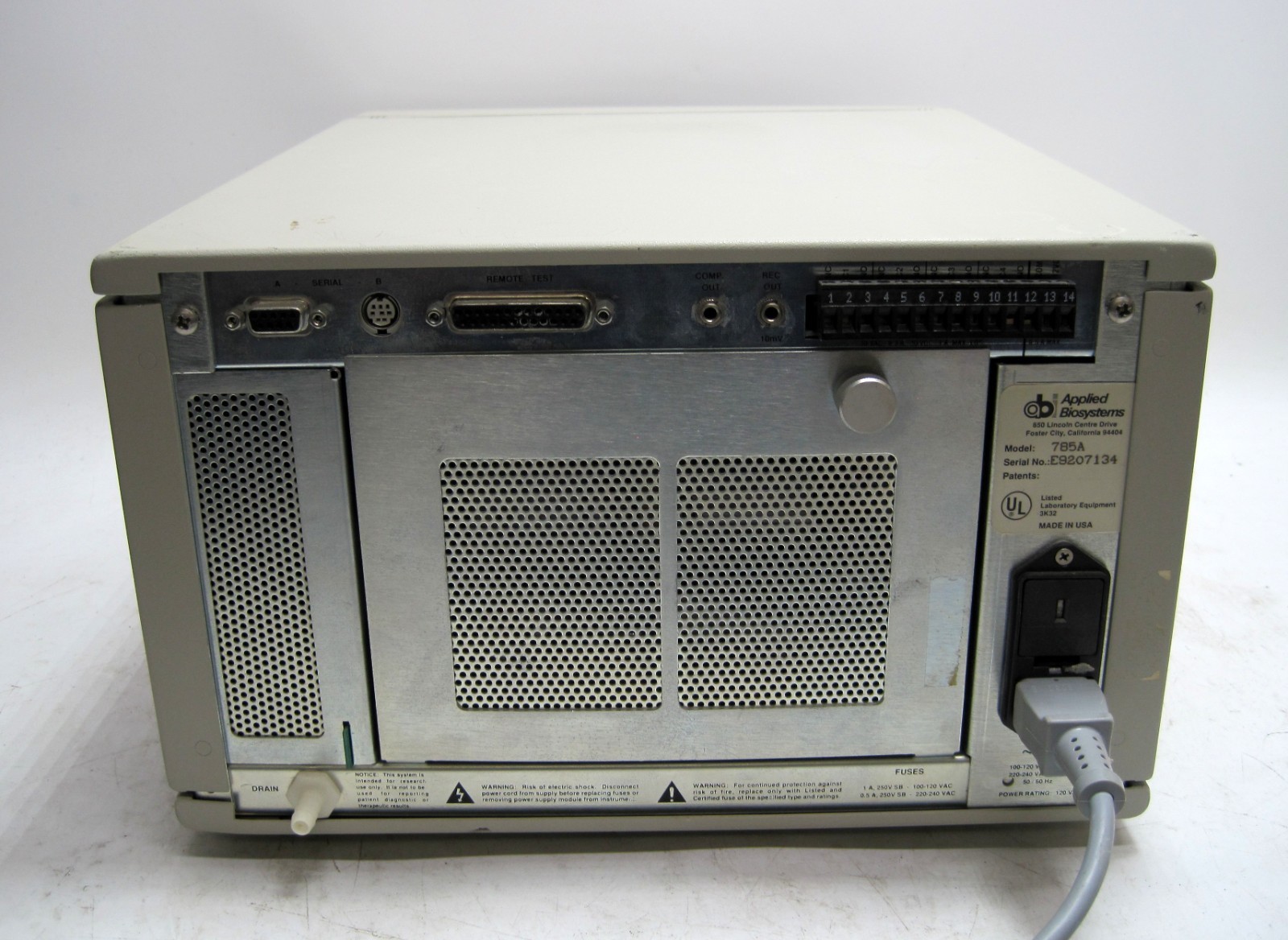 Applied Biosystems Programmable Absorbance Detector 785A