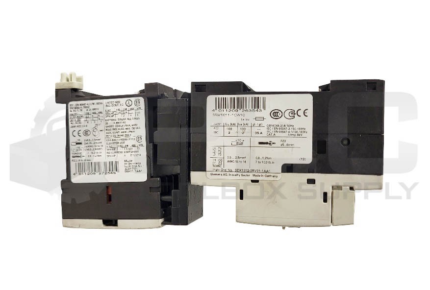 SIEMENS 3RA11101AA151BB4 COMBINATION STARTER 24VDC