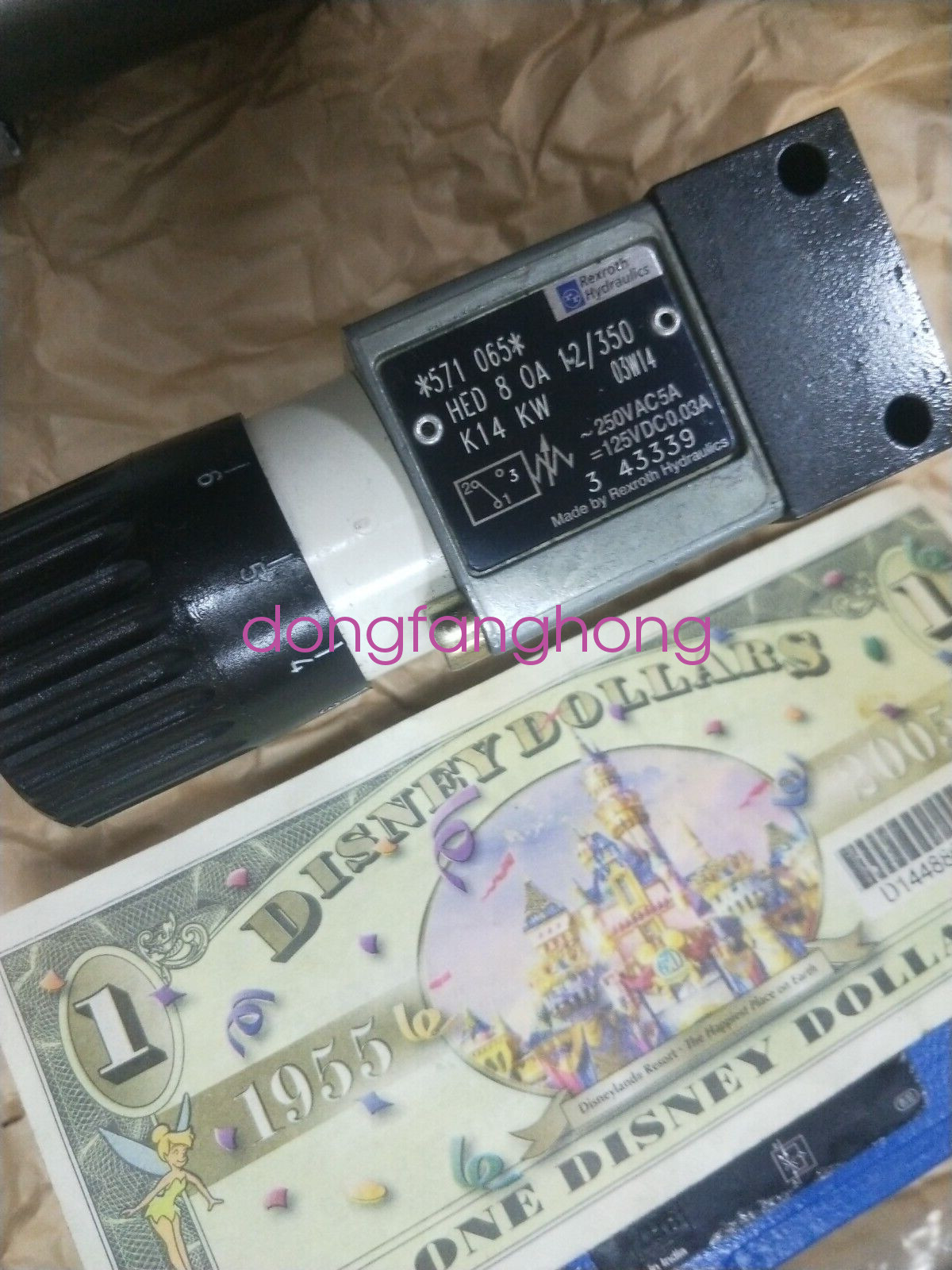 HED8OA12/350K14KW NEW REXROTH VALVE FedEx or DHL or UPS
