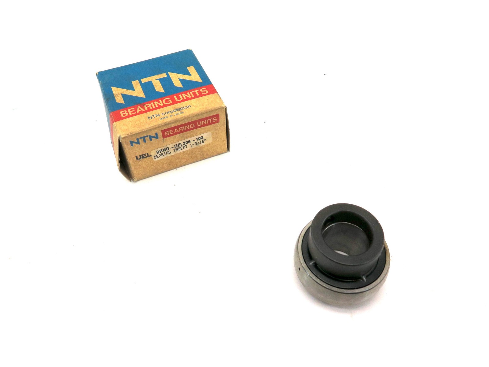 NTN UEL206-103D1 Bearing Insert w/ Eccentric Locking Collar Wide Inner Ring