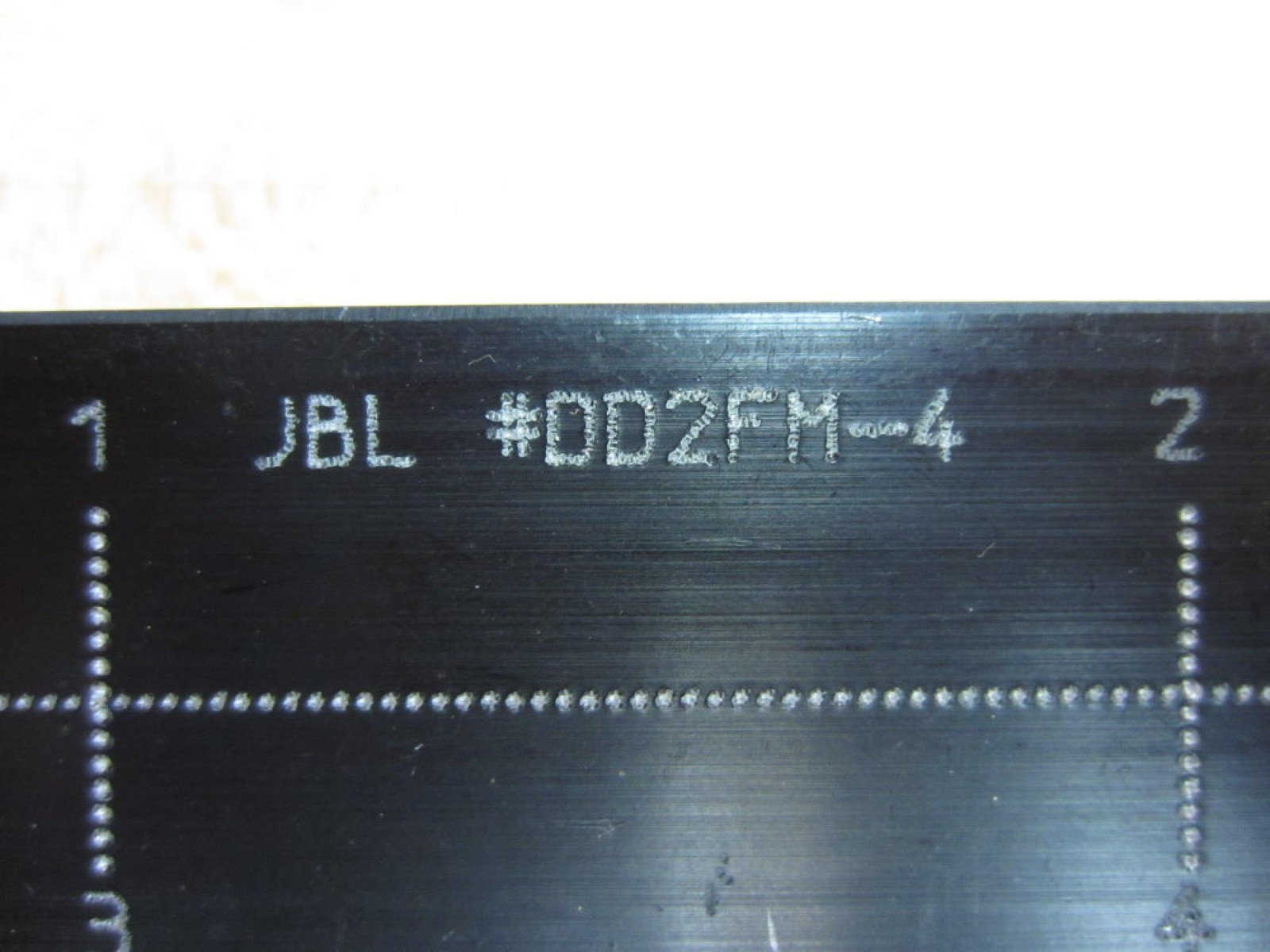 JBL DD2FM-4 Valve Block DD2FM4