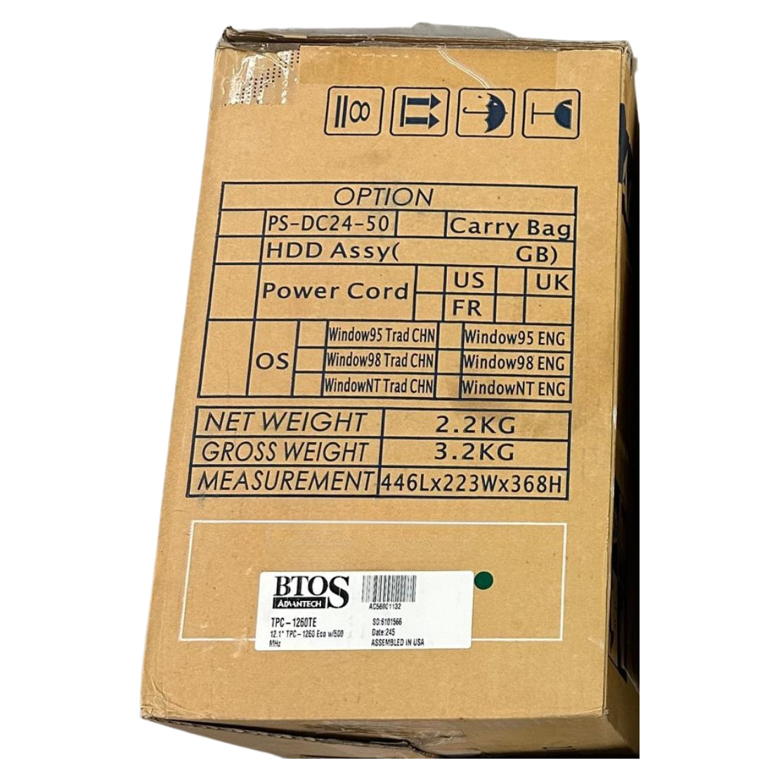 ADVANTECH TPC-1260TE / TPC1260TE NEW