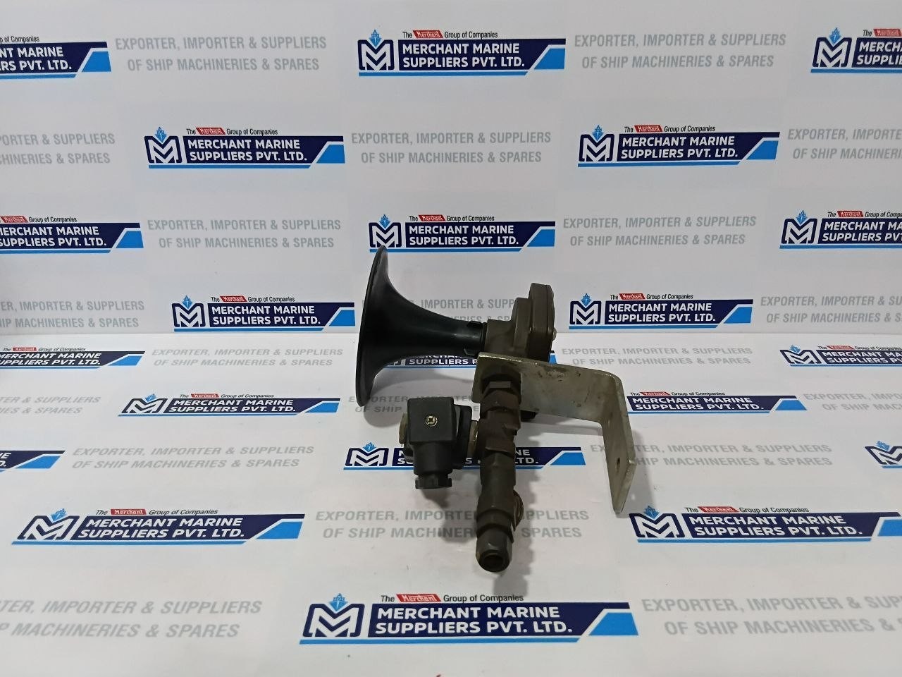 Kockum Sonics Tyfon MKT 75/800 Air horn With Solenoid Coil 24VDC Sweden