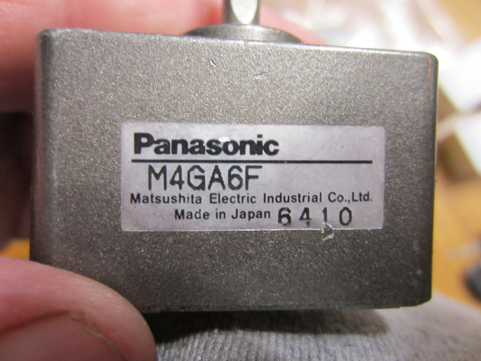 New Panasonic M4GA6F Gear Head