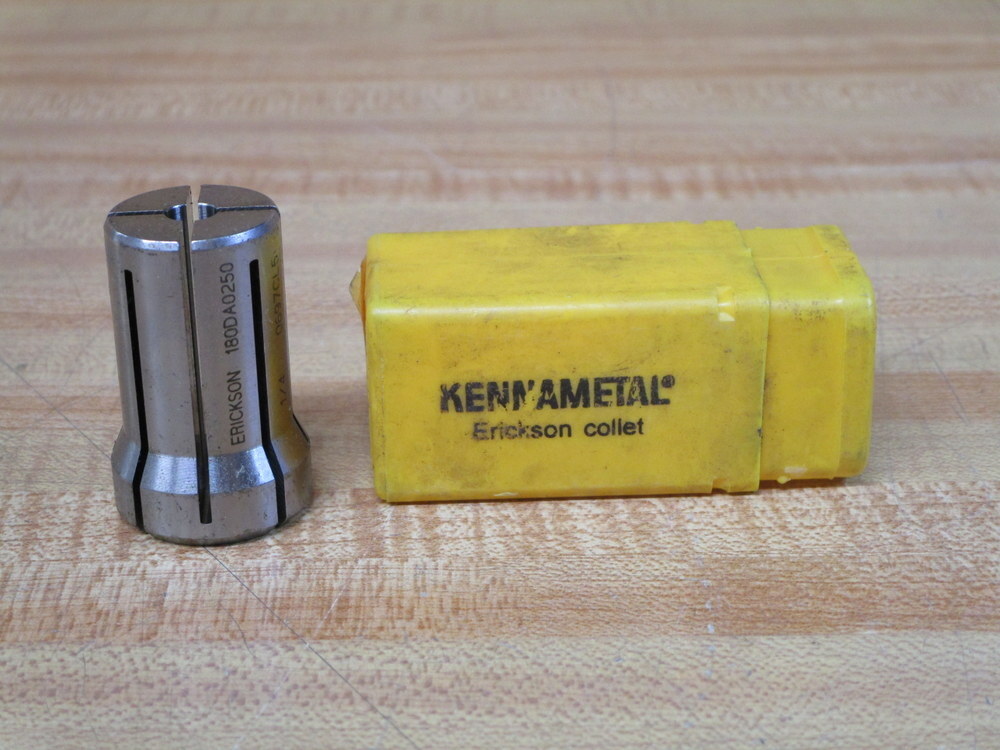 Kennametal 180DA0250 Erickson Collet 1/4 0697CL5