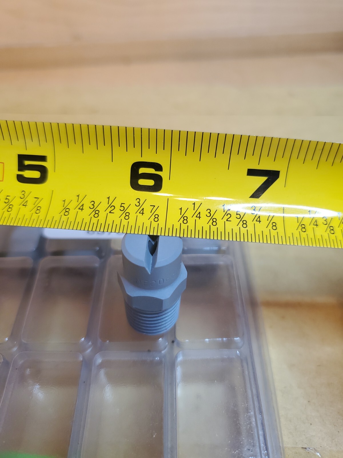 BETE FOG NOZEL NF2090 CPVC 1/4″ NPT (one Nozel) We Ship Today