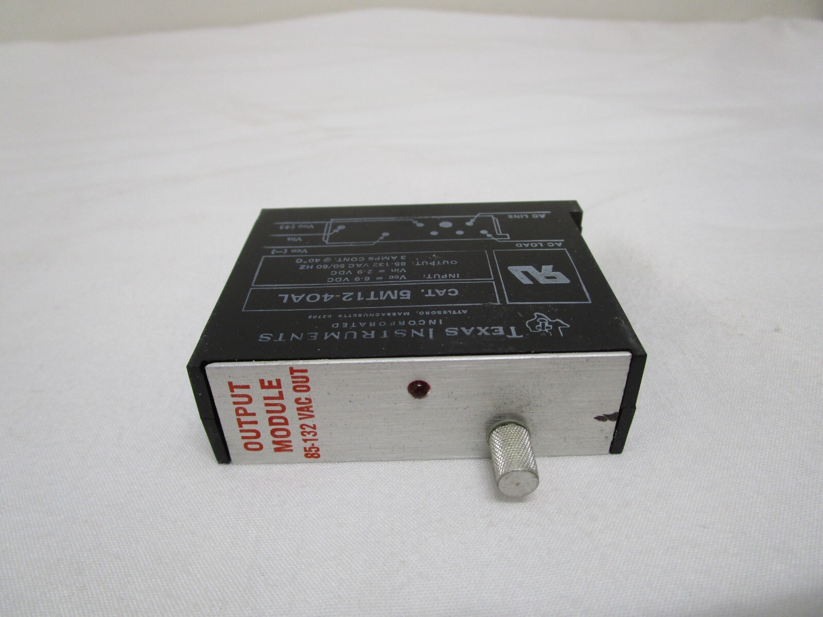 NEW TEXAS INSTRUMENTS PLC 5MT12-40AL OUTPUT MODULE