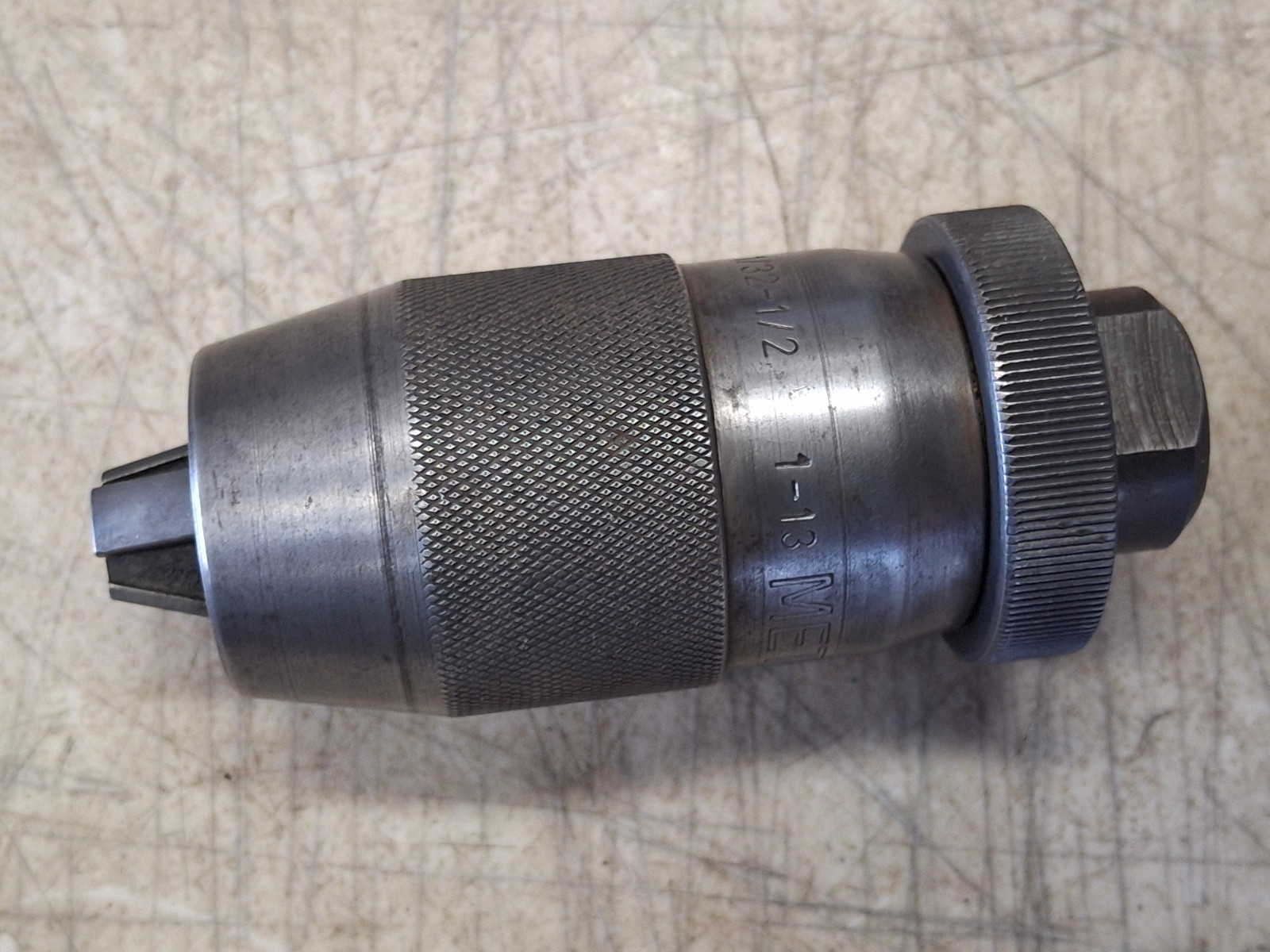 Metabo-Futuro Keyless Chuck – Type 801 – 1/32″ – 1/2″ 1-13 Morse Taper #2 (MT2)