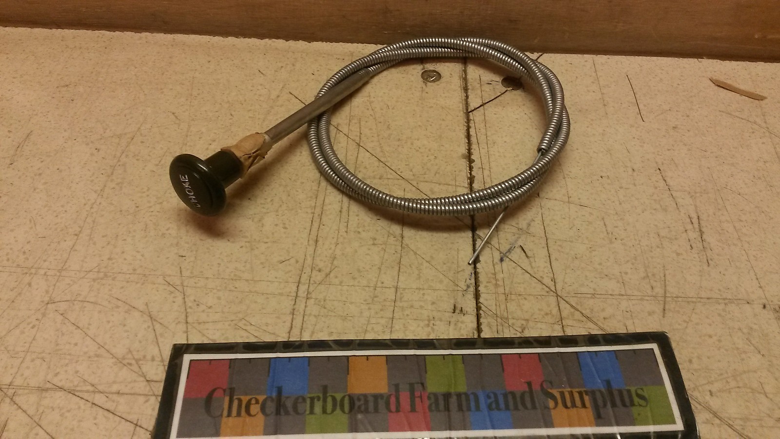 NOS Push-Pull Control Cable Assembly Choke Throttle M35 2.5-Ton 7409267 N1600B