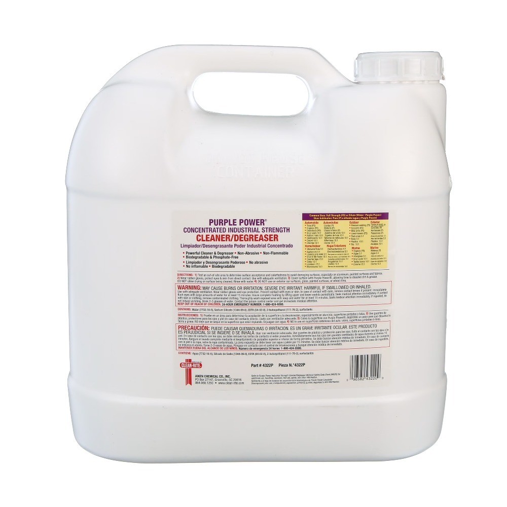 Concentrated Engine Degreaser 2.5 Gallon for Home and Vehicle Maintenance