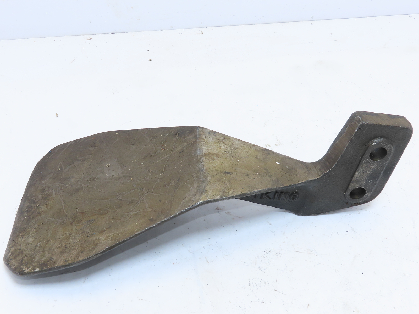 Large Vintage Mechanical Machine Foot Pedal Cast Iron Steel 7″ Wide 14.5″ Long