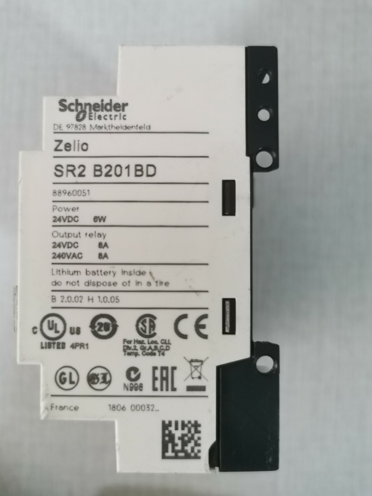 Schneider Electric SR2 B201BD Smart Relay 24VDC 240VAC TRIED & TESTED