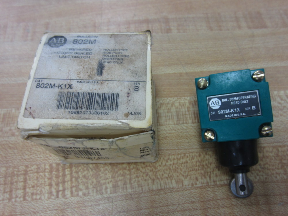 Allen Bradley 802M-K1X Limit Switch Operating Head 802MK1X Series B