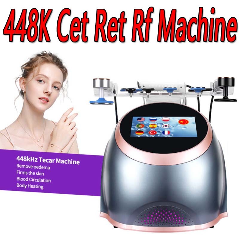 448khz Tecar Therapy Physiotherapy for Skin Tightening Face Lifting Health Care
