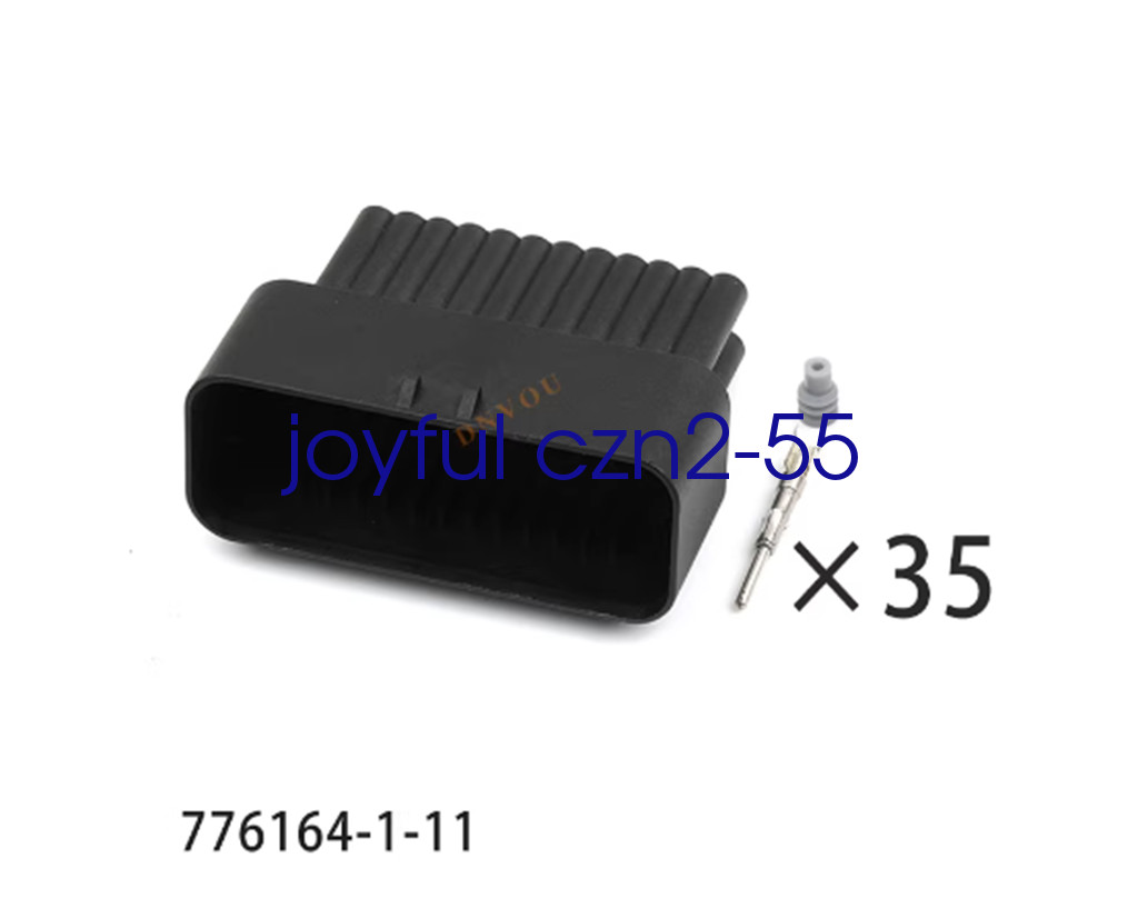 2PCS for 776164-1-11 (Shell-Mated End Cap) Connector