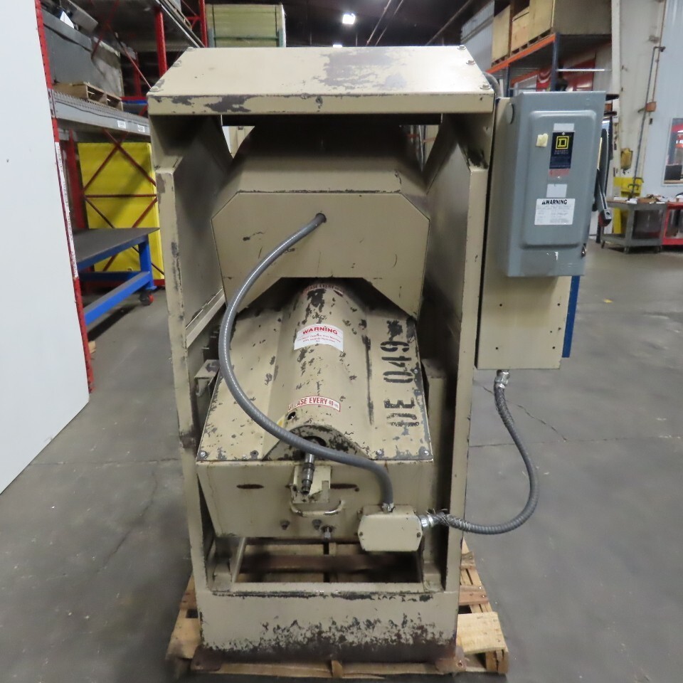 Rampe TC-1 V Conical Tilting Abrasive Media Tumbler 480V 3Ph 12″ x 17″D Barrel