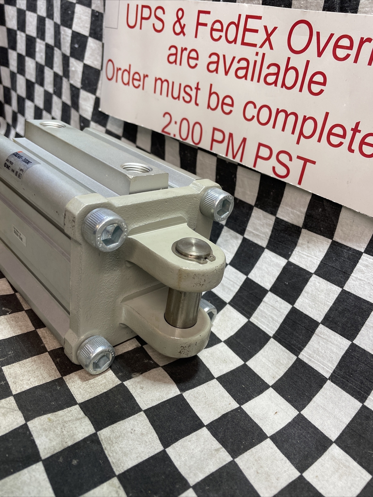 SMC CDQ2A80-75DCMZ, CDQ2A8075DCMZ, CQ2-Z COMPACT CYLINDER, SHIPSAMEDAY