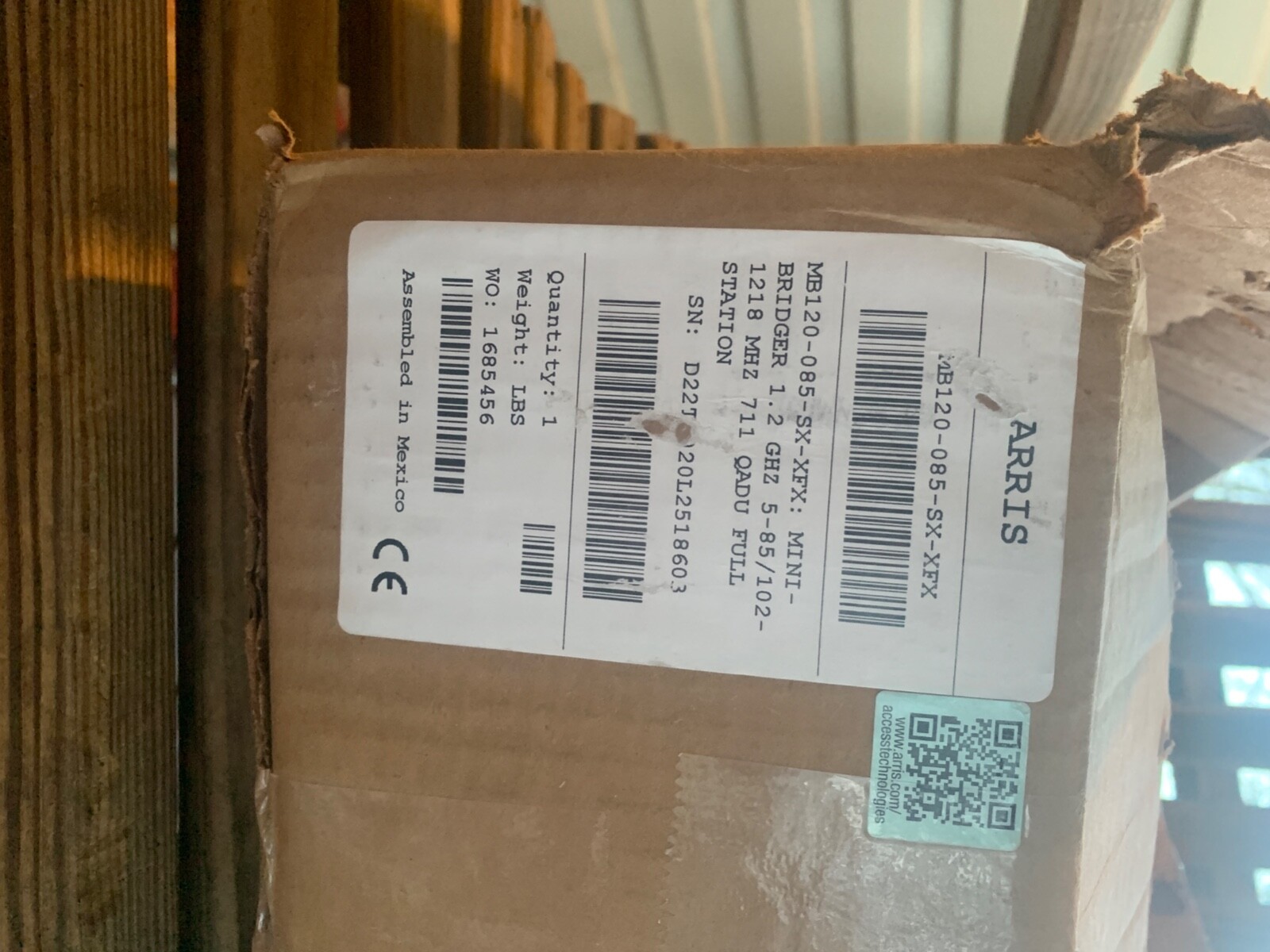 Arris Solutions Mini Bridge RF Amplifier 1.2 GHz MB120-085-SX-XFX
