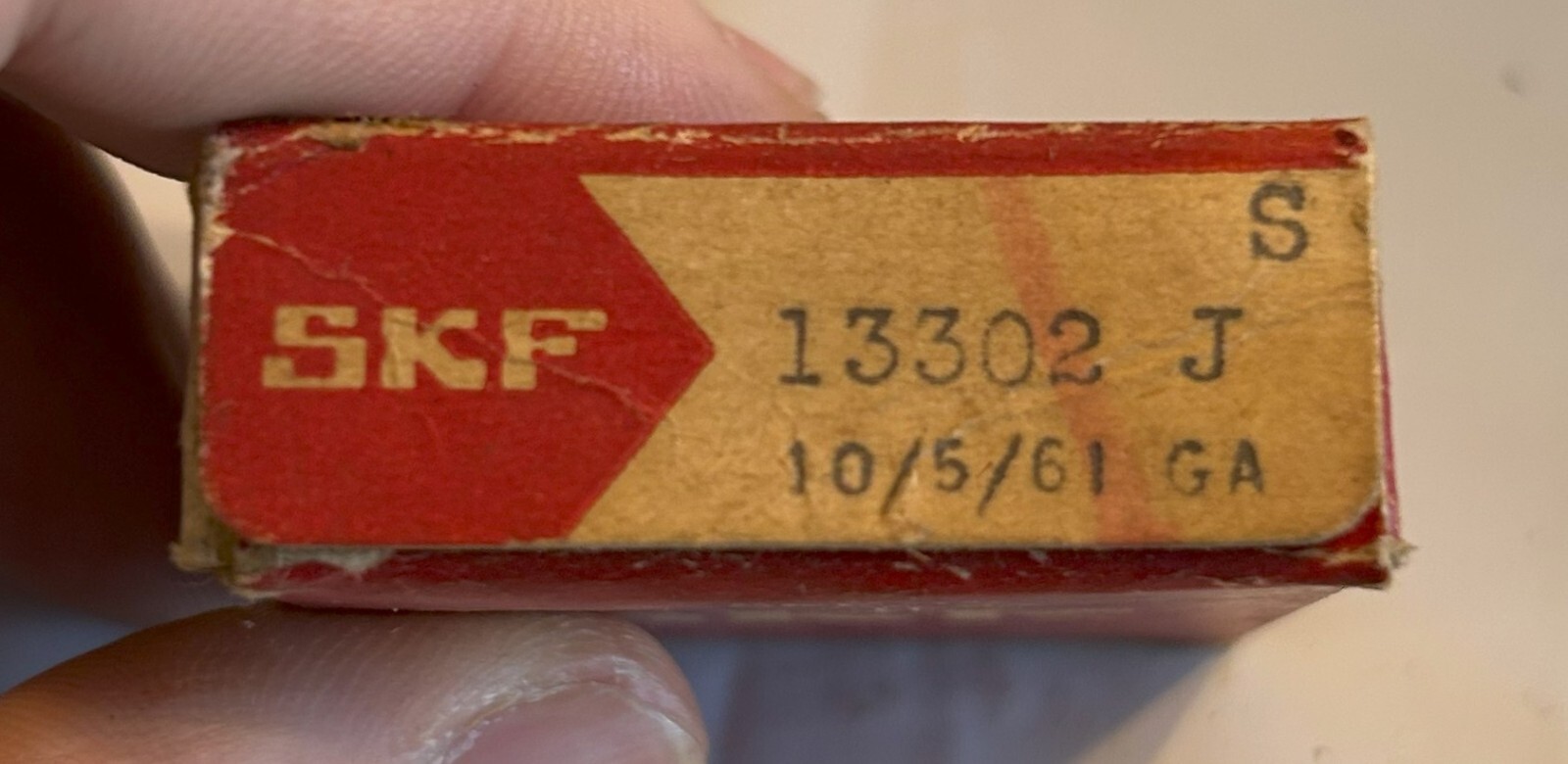 SKF 13302 J 127 Double Row Self Aligning Ball Bearing 7x22x7mm NIB NOS