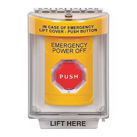 Safety Technology International Ss2249po-En Emergency Power Off Push