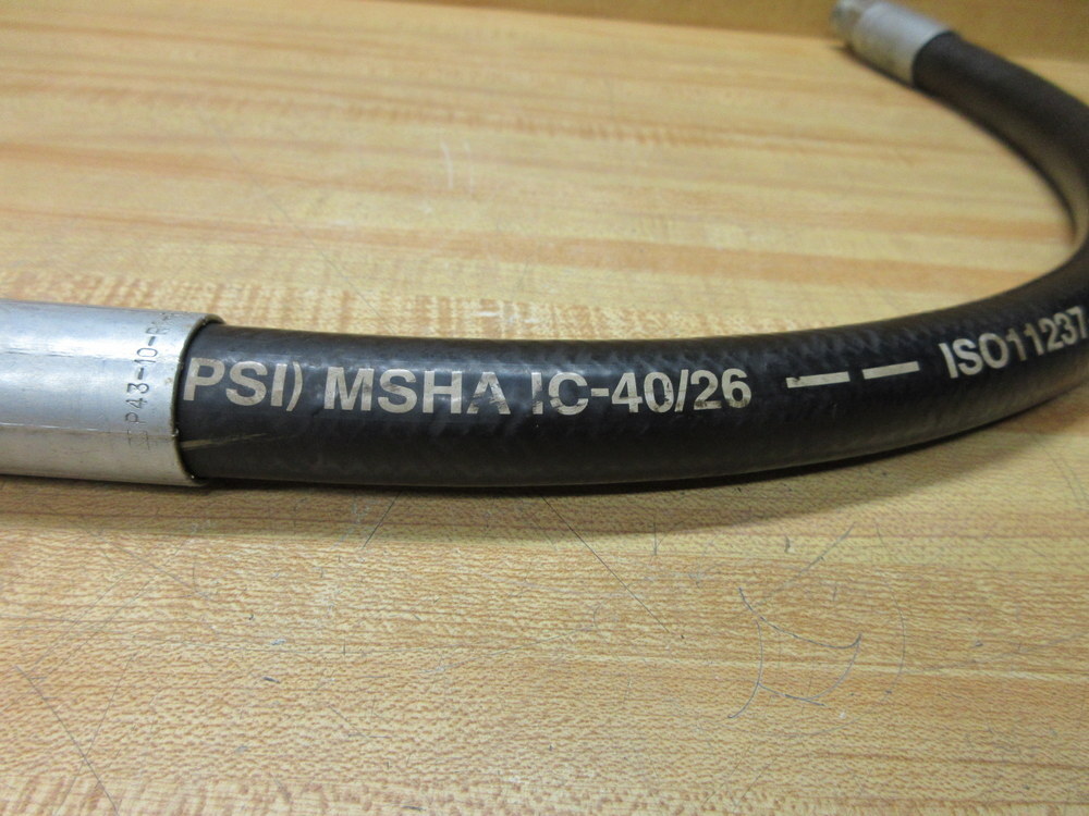 Parker BCH2 Hydraulic Hose Assembly ISO11237-1 24-3/8″ OAL