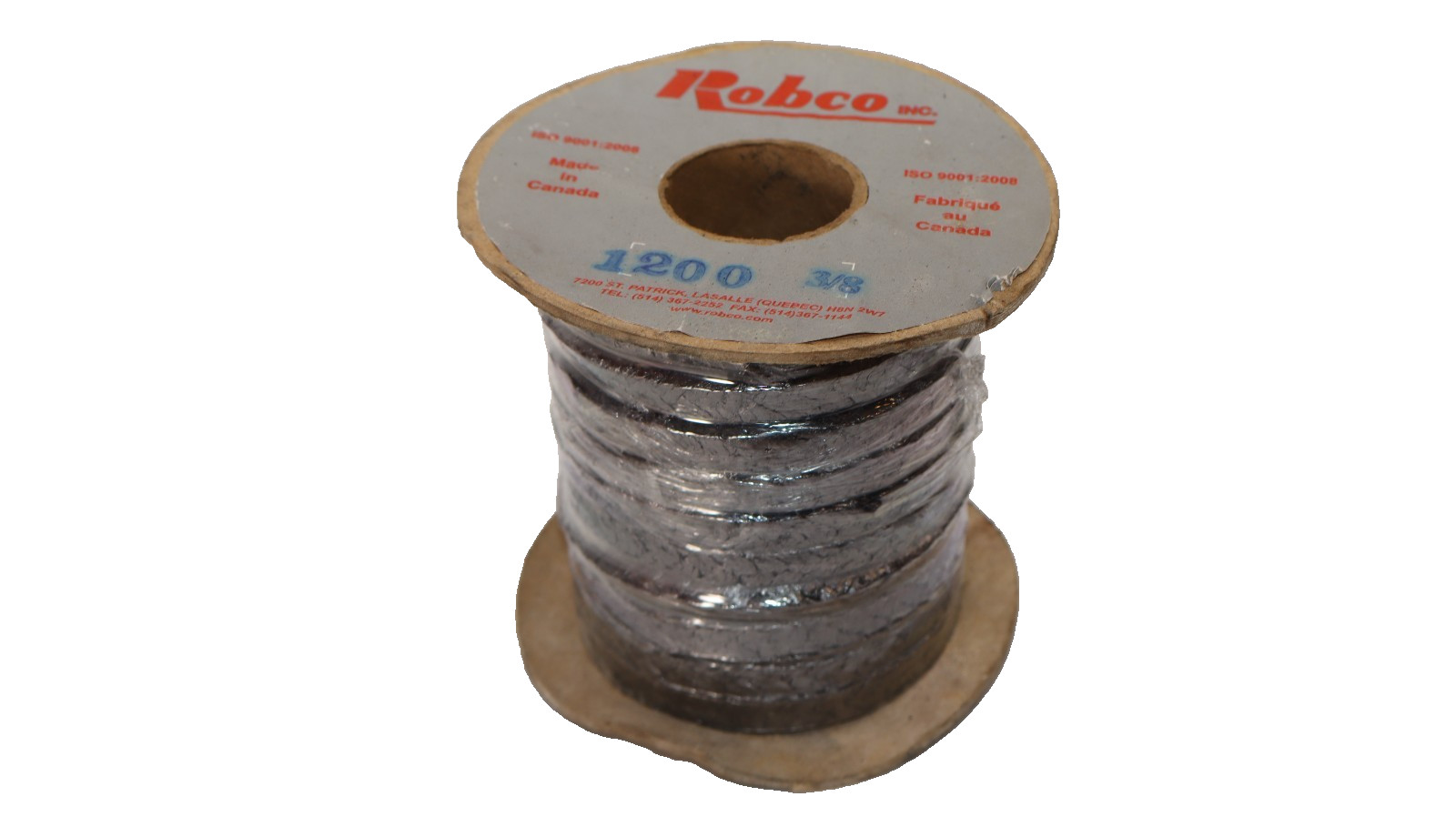 ROBCO INC. Thermograf Compression Packing 1200 3/8″ 1200-3/8″ (NEW)