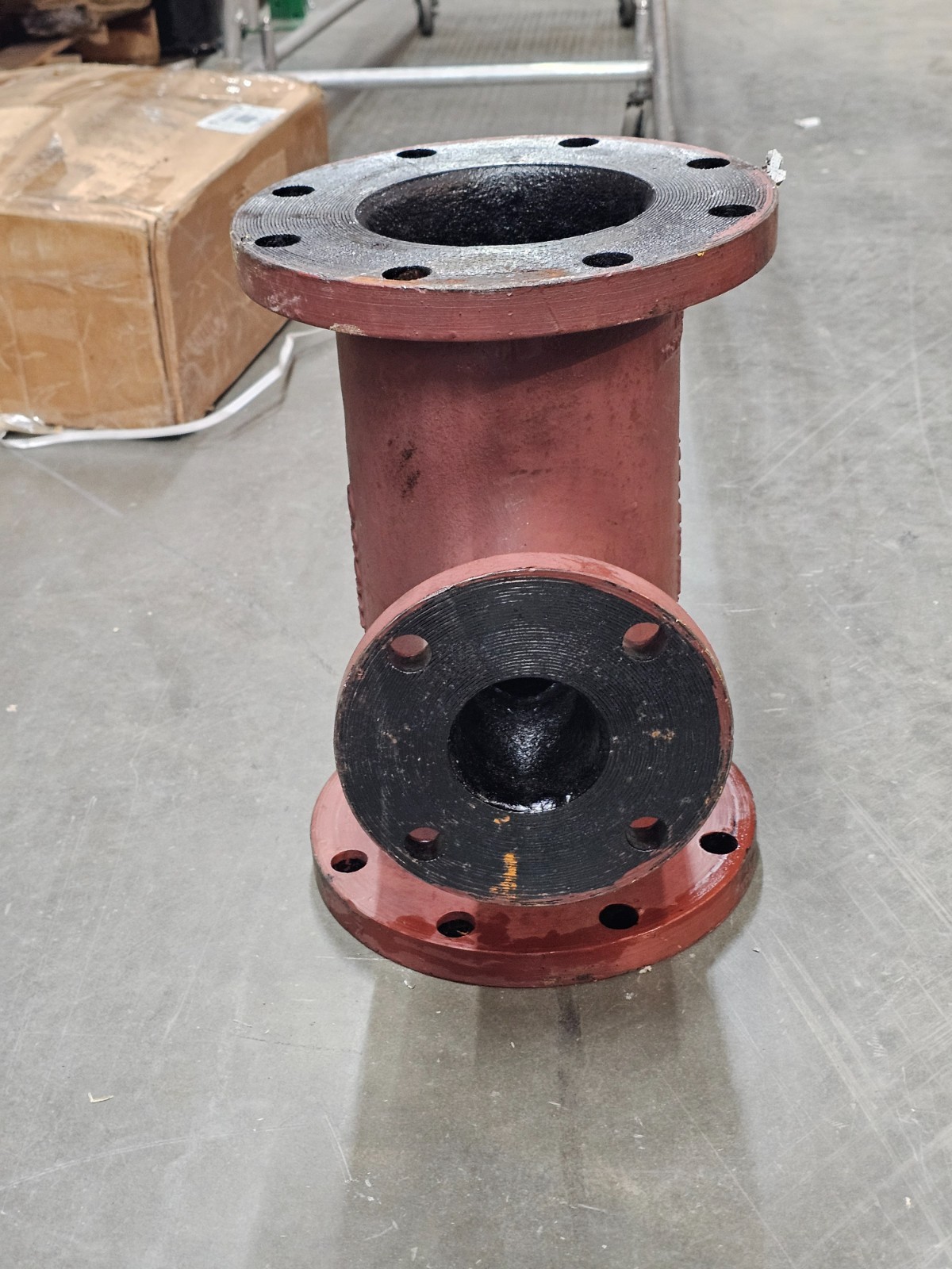 SIGMA DFT63 6″ X 6″ X 3″ FLANGED TEE CAST IRON FLANGED xFLANGED xFLANGED 250 PSI