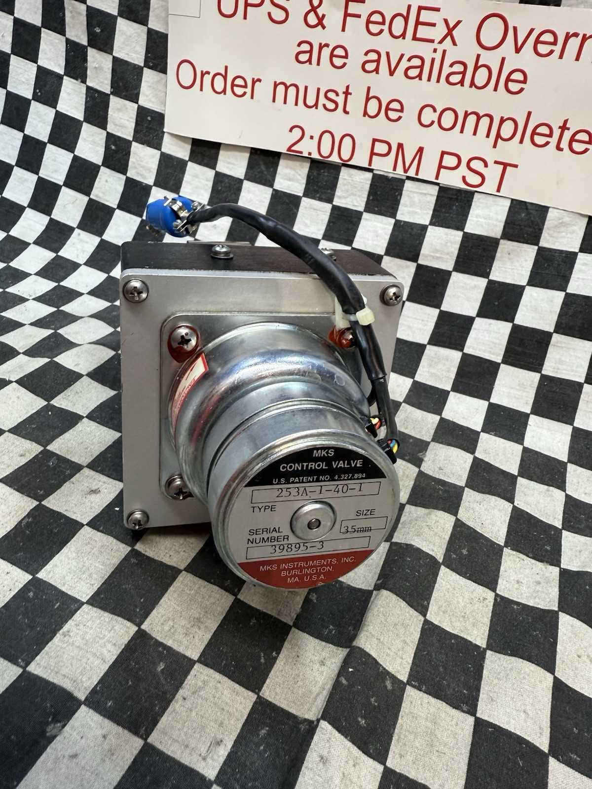 MKS 253A-1-40-1, 253A1401, Control Valve KF-40, SHIPSAMEDAY