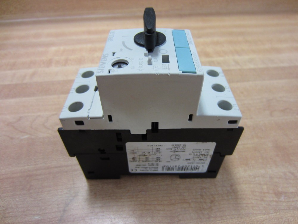 Siemens 3RV1-021-1AA10 Relay 3RV10211AA10 G/990830 E02