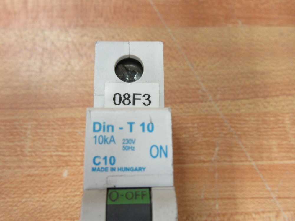 Terasaki Din-T 10 10A NHP Circuit Breaker DinT10 (Pack of 5)