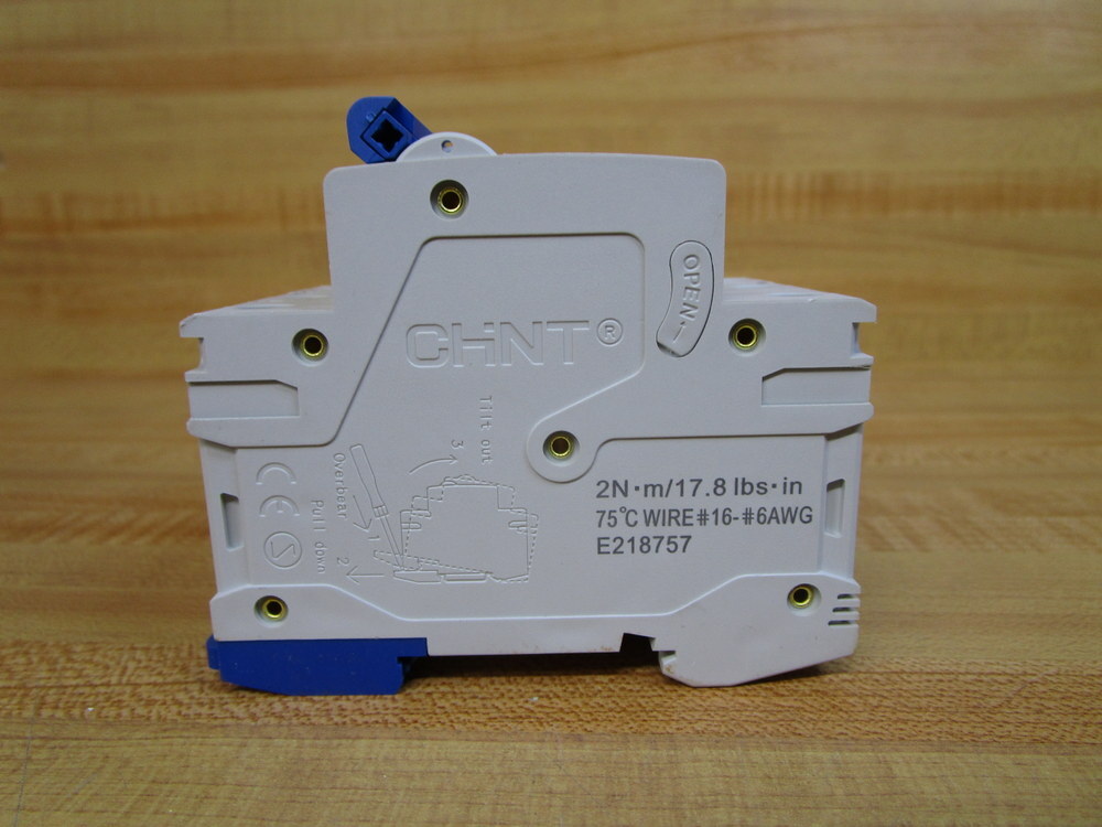 Chint NB1-B40-3P 40A Circuit Breaker NB1B403P (Pack of 4)