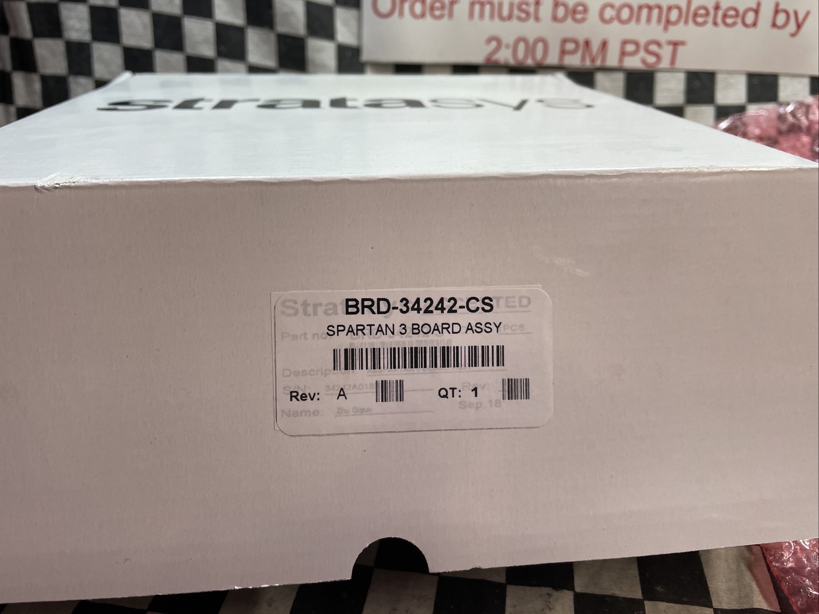 Stratasys BRD-34242-CS, BRD34242CS, SPARTAN 3 BOARD ASSY, SHIPSAMEDAY