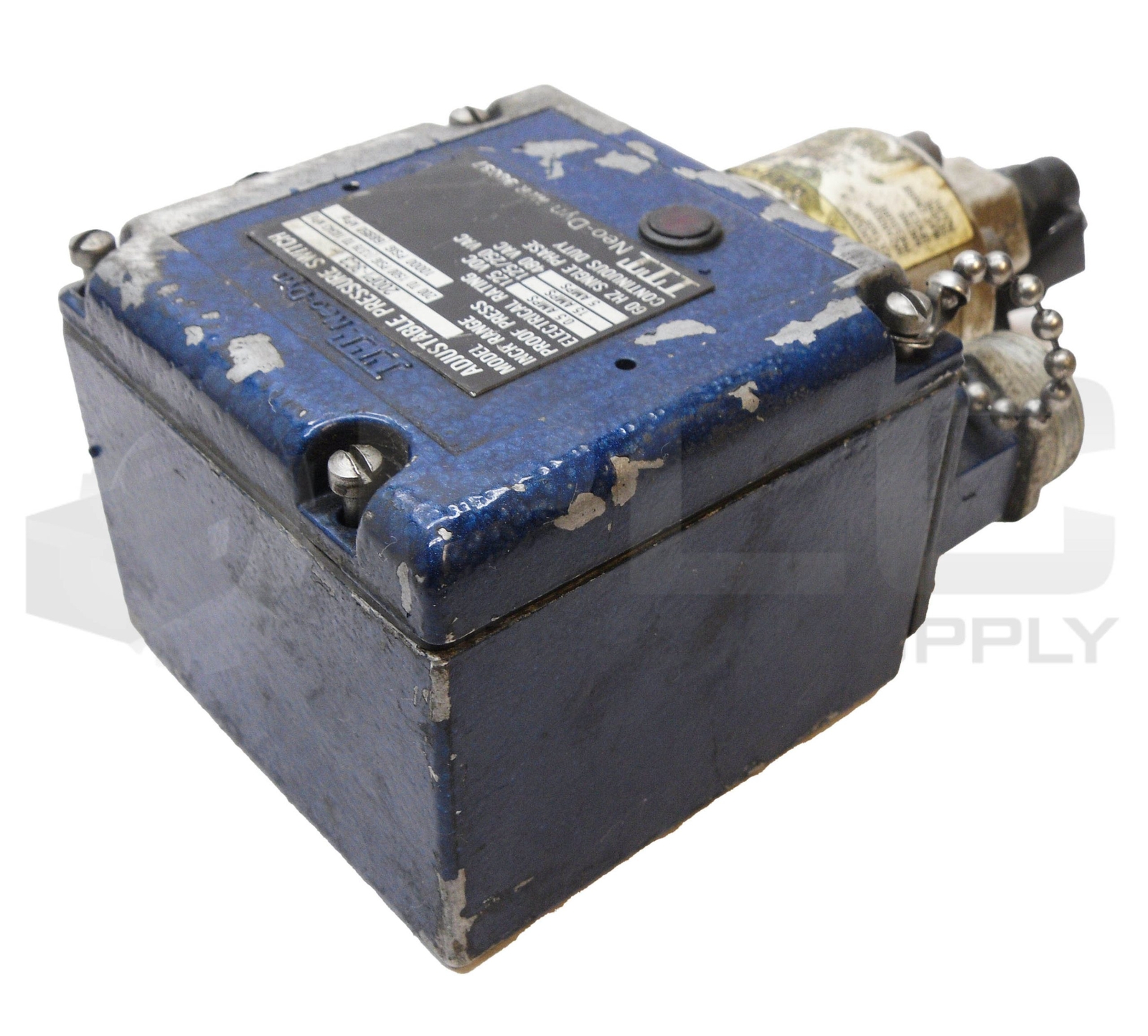 ITT NEO-DYN 200P1-3C3 ADJUSTABLE PRESSURE SWITCH 200-1500PSIG 5A 125VDC