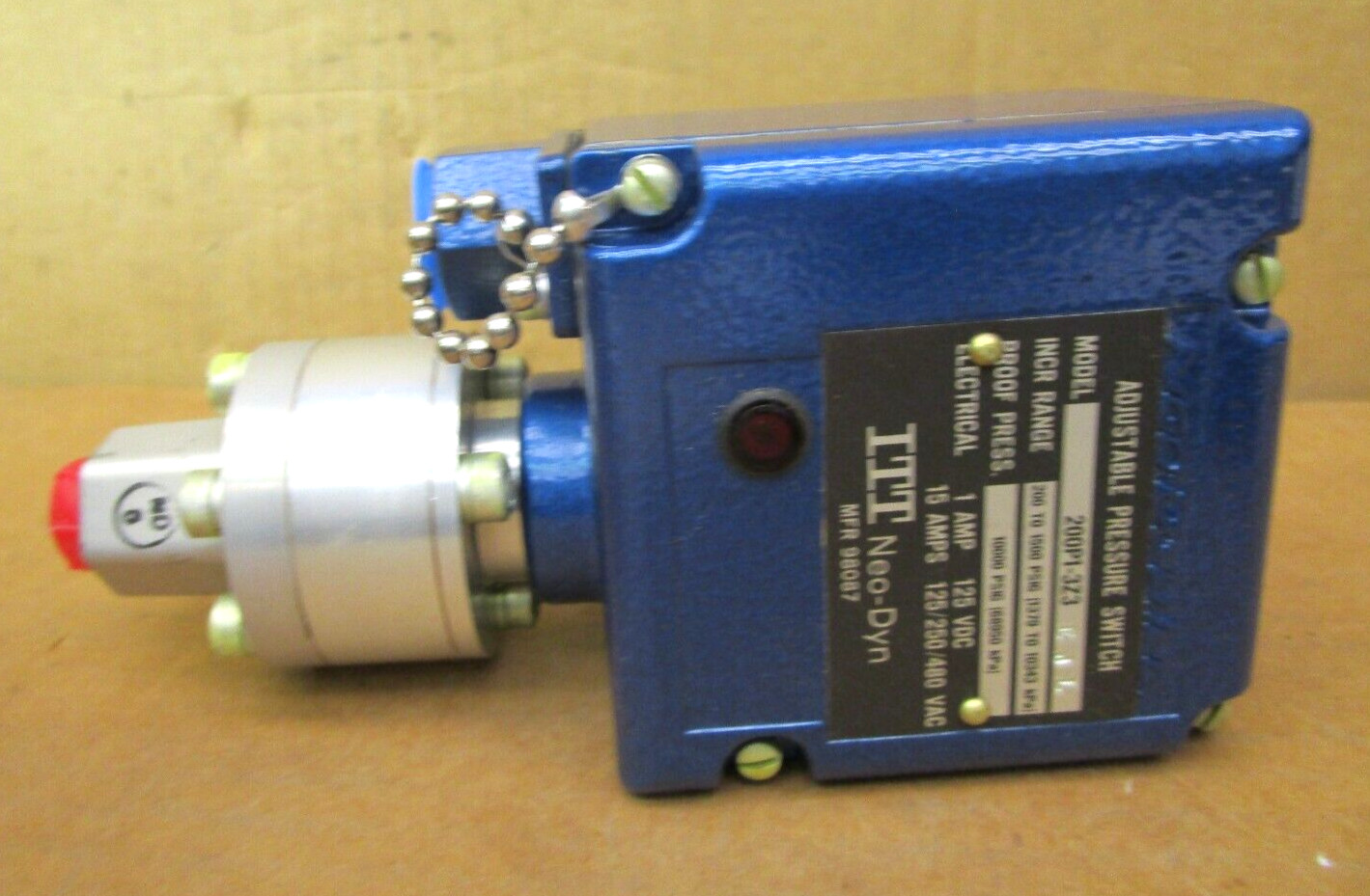 ITT Neo-Dyn 200P1-3Z3EJL Adjustable Pressure Switch 51276LR
