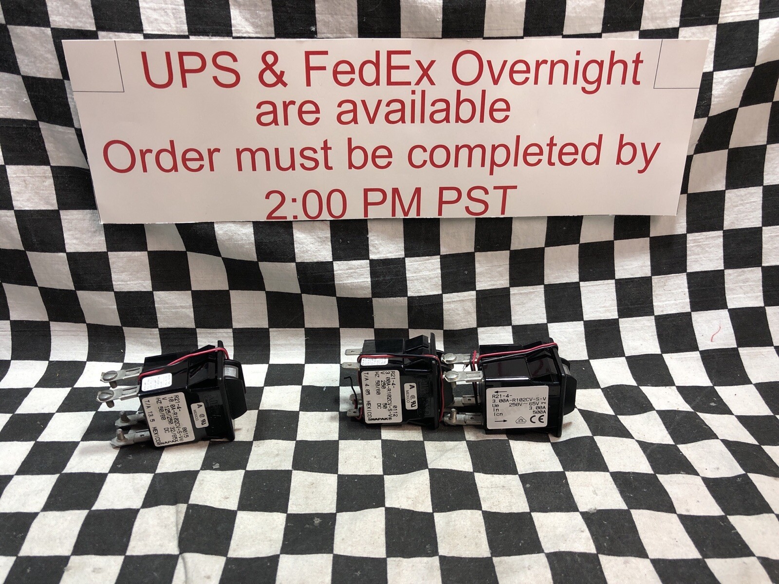 AIRPAX R21-4-3.00A-R102CV-S-V & R21-4-10.0A-R102CV-S-V #141N7