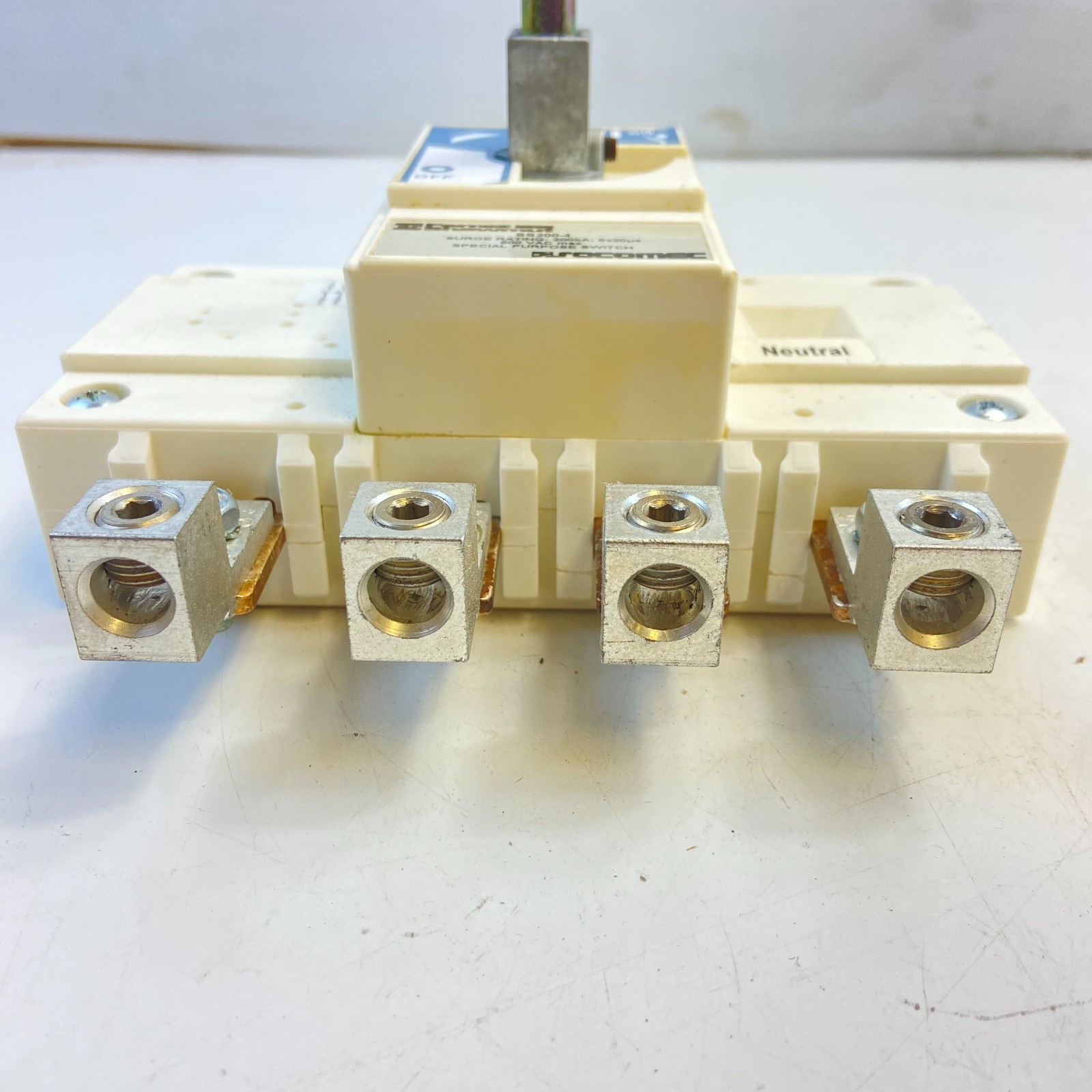 FERRAZ SHAWMUT SS200-4 SPECIAL PURPOSE SWITCH 600VAC
