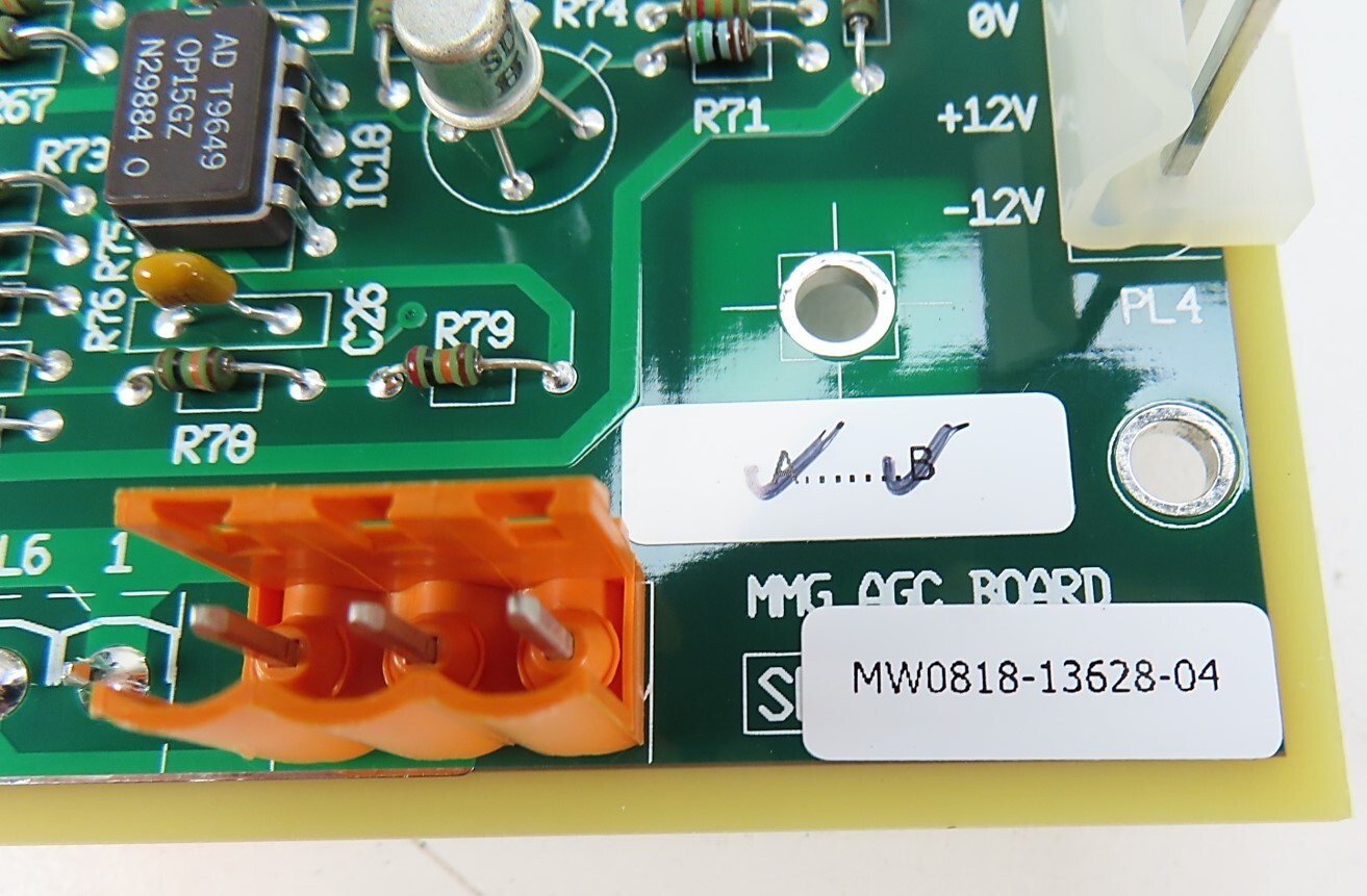 PressTech 7606-2760-03B 7606276003B MMF AGC Board 7606-2750 01B NEW IN BOX