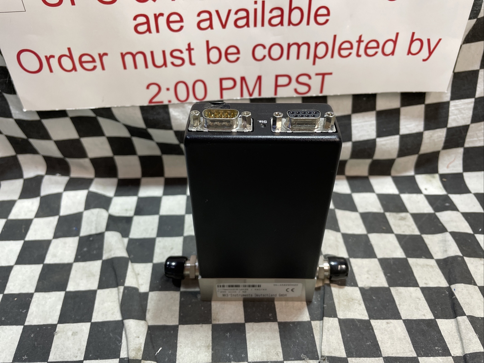 MKS Mass Flow Controller 1/4″ VCR, 200 SCCM, N2, 1179AX22CR14K26 / KALREZ#134B5