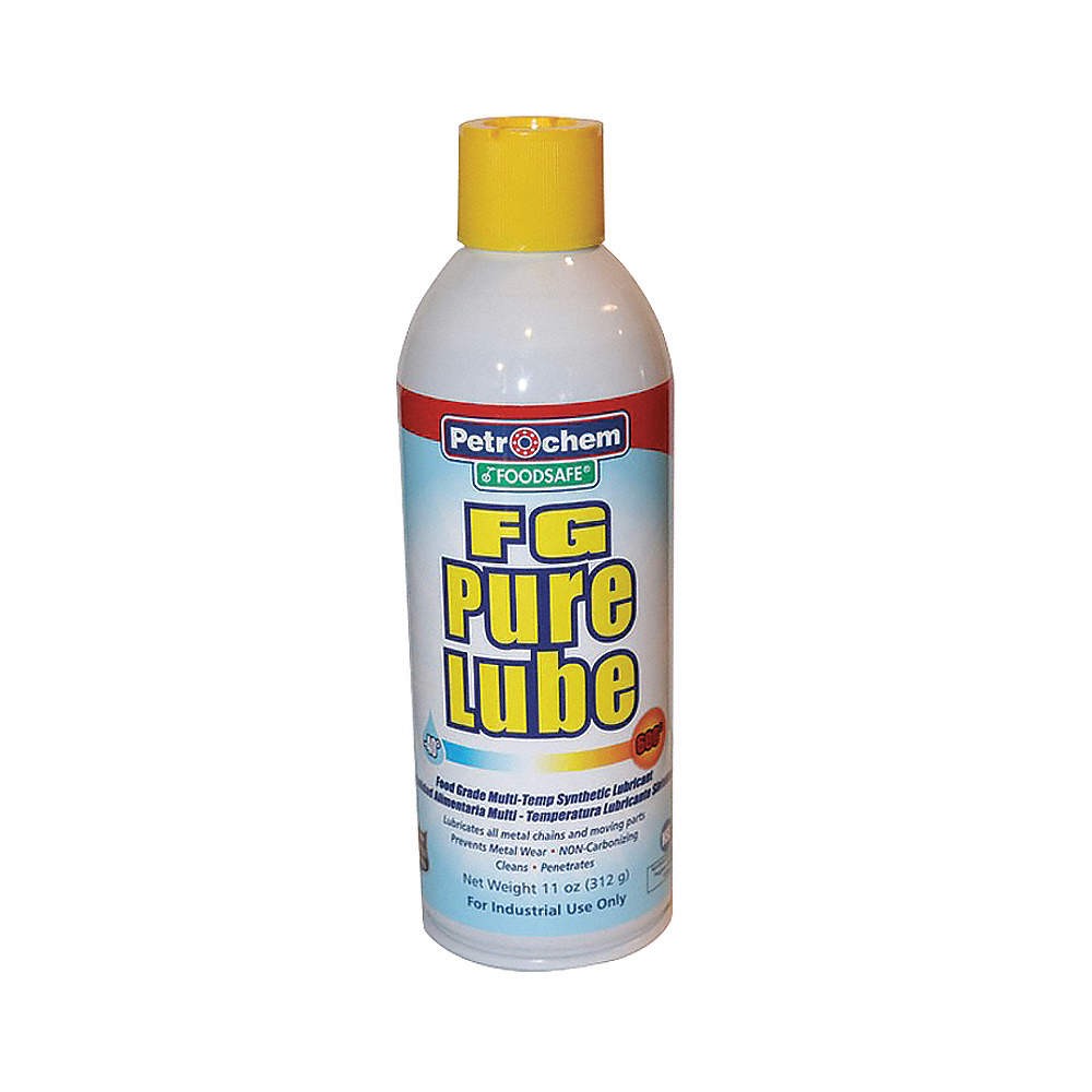 PETROCHEM FG PURE LUBE Food Grade Lubricant,11 oz. Net Weight 55ED91