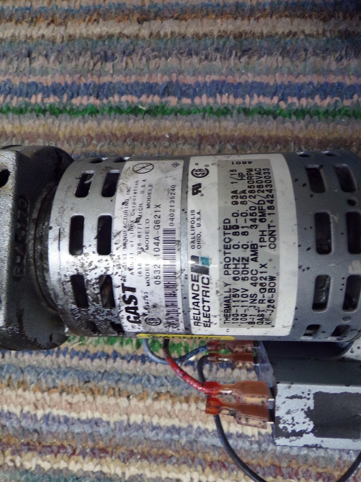 Cast Vacuum Pump LR39793 CMIS-X349 0532-104A-G621X *FREE SHIPPING*