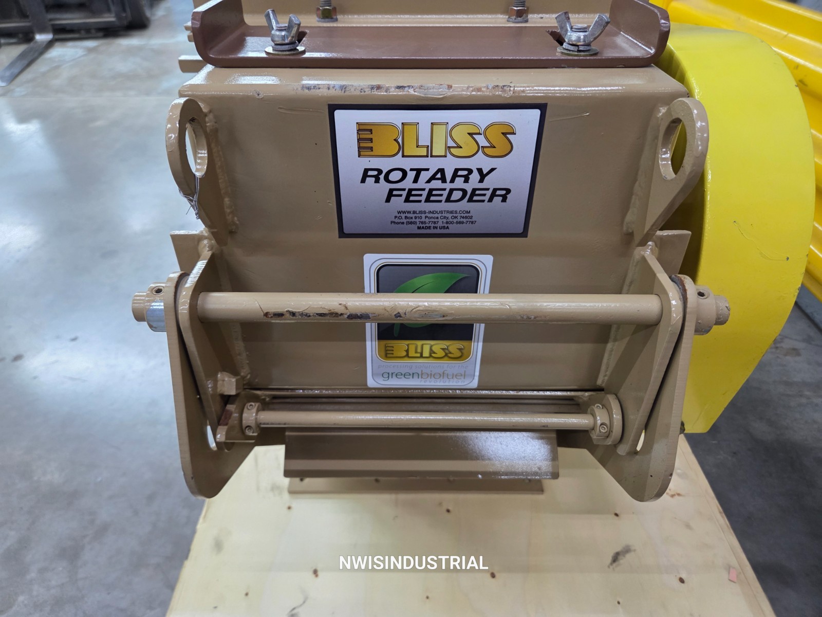 Bliss Rotary Magnet Separator Feeder w/ Sumitomo drive, 9″x12″, 3RF-SMA-12