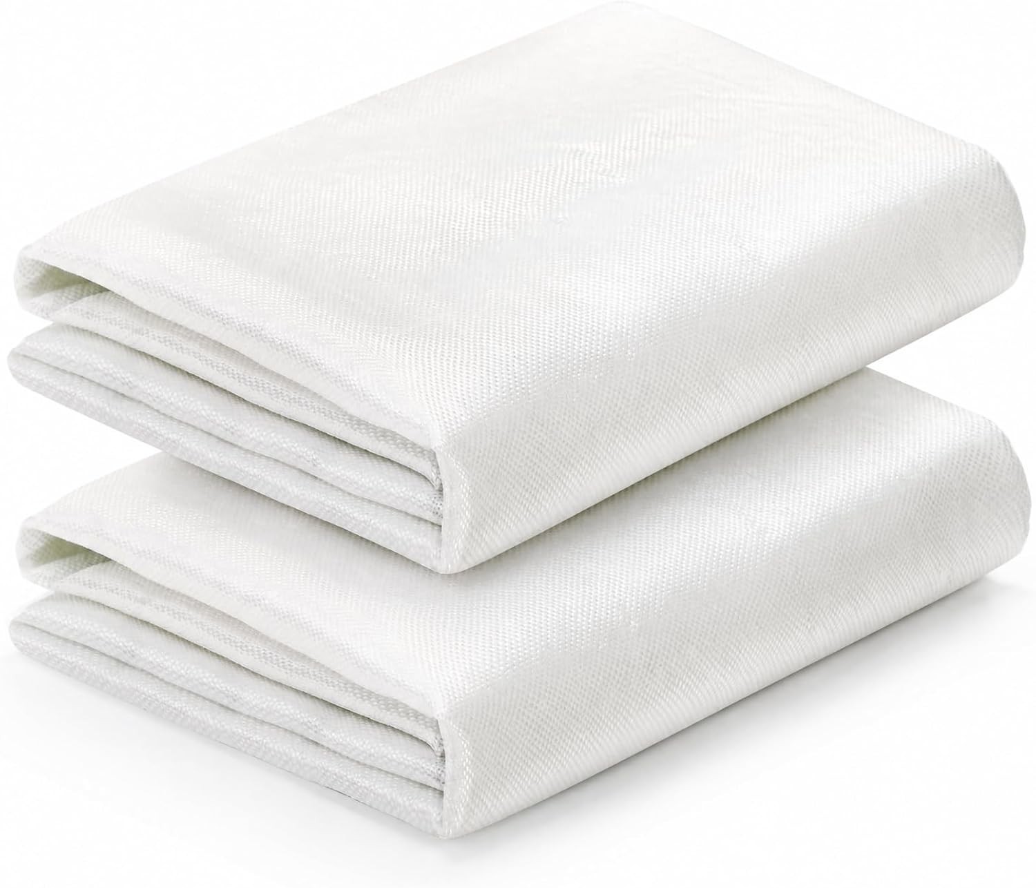 2 Pack 6 oz Fiberglass Cloth, 12 Feet x 50 Inches Woven E-Glass Plain Weave Fabr