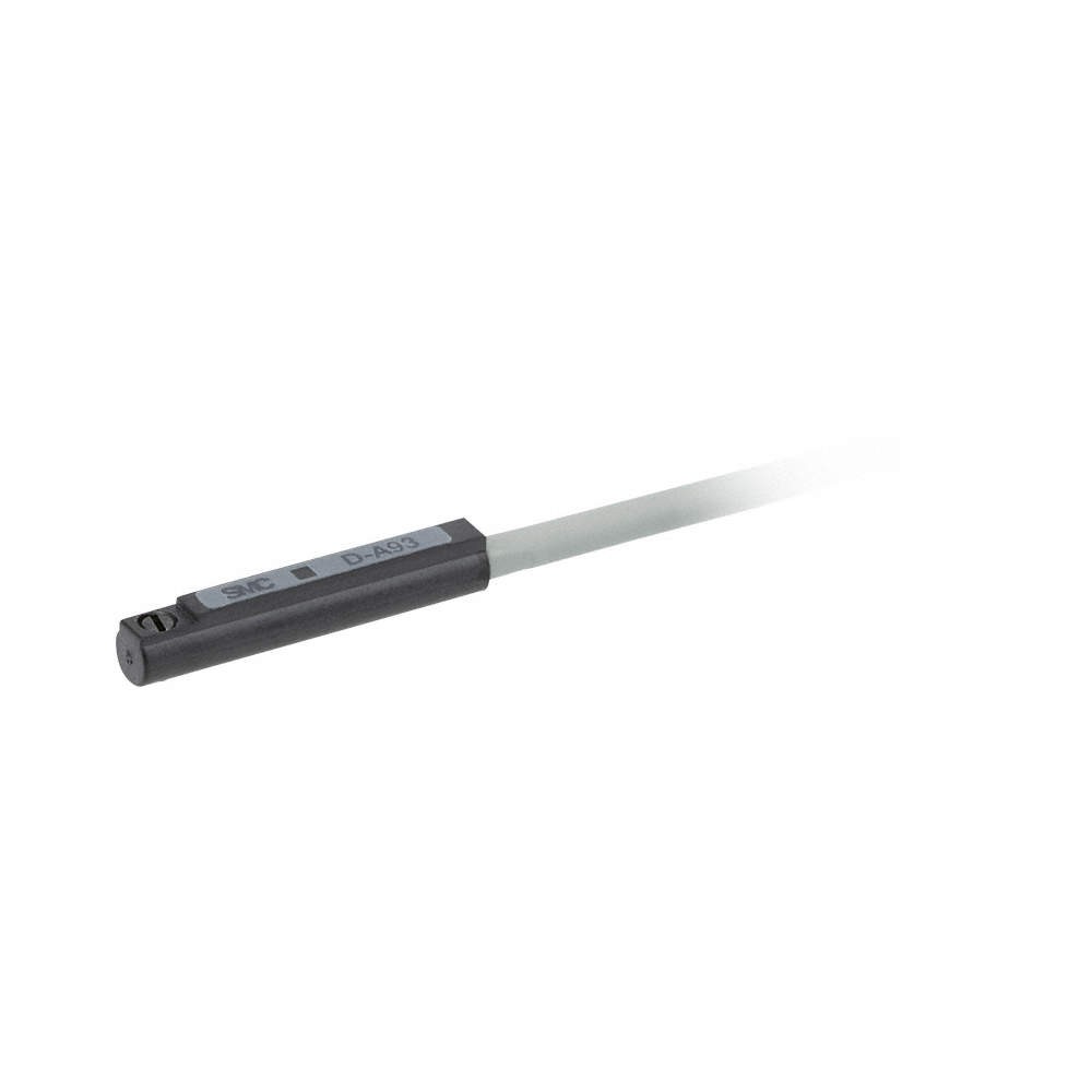 SMC D-A93L Reed Switch,24VDC,Normally Open,3 M Lead 5THU3