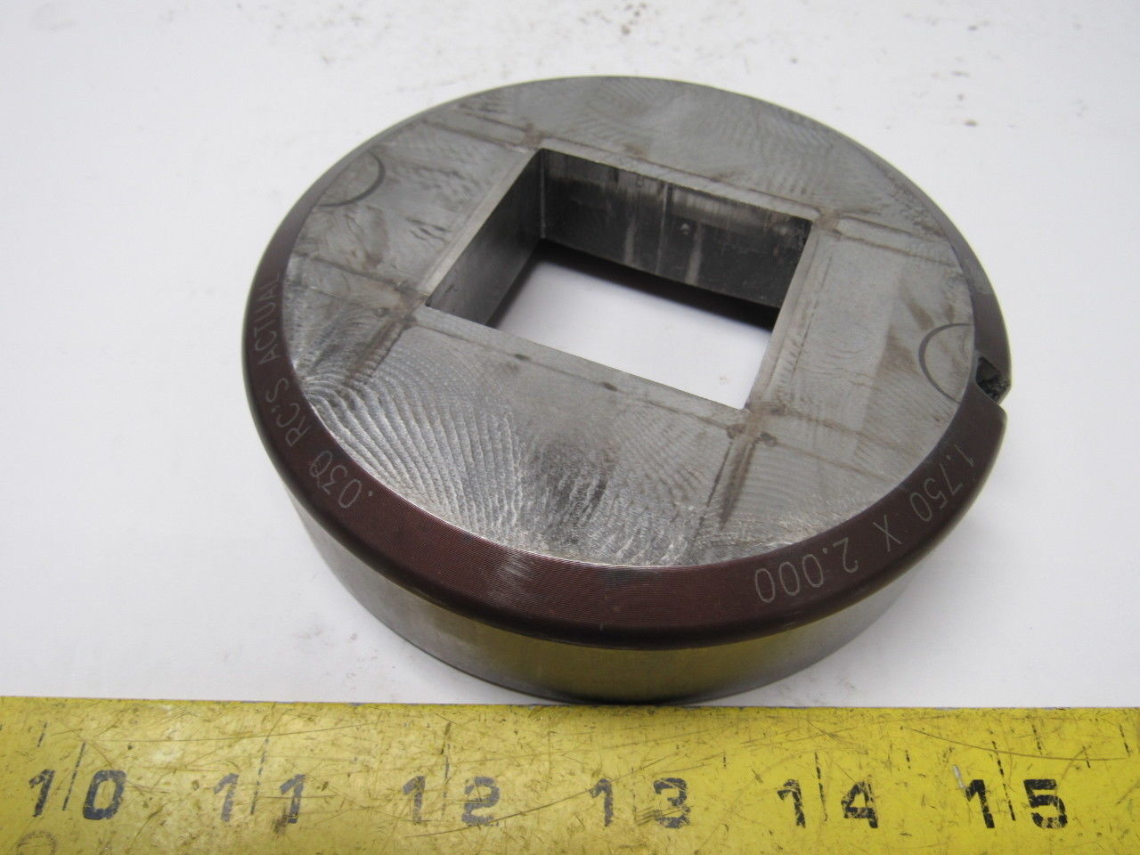 Mate Precision Tooling Slug Free Square Punch Press Die 1.750″ X 2.000″